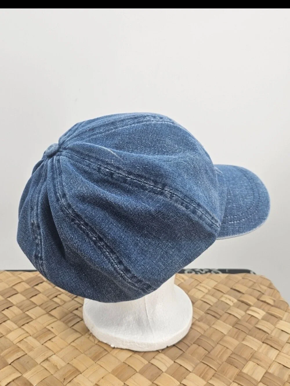 Newsboy Denim Hat Cara Park